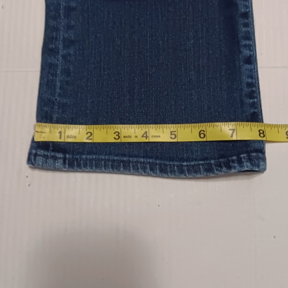 ag ADRIANO GOLDSCHMIED Angelina Petite Bootcut 49 button jeans, 27R - Picture 9 of 16